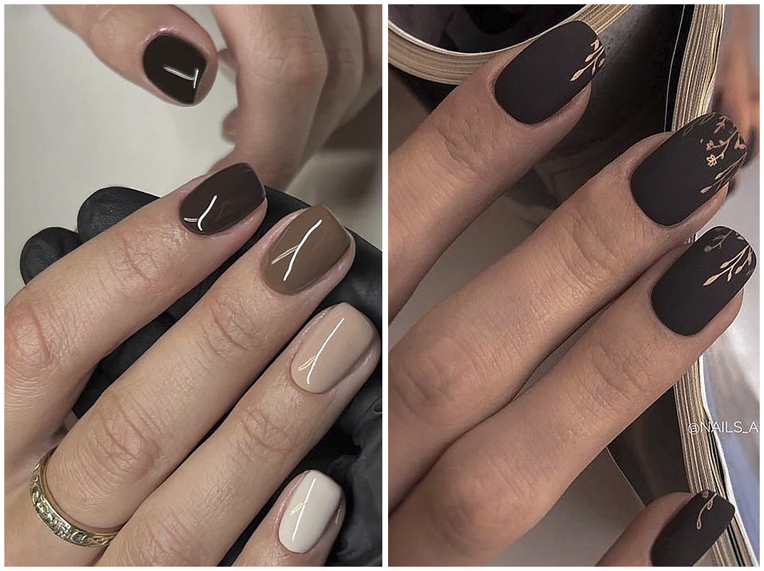 Идеи маникюра на осень 2024: 40+ вариантов, как красиво накрасить ногти, чтобы выглядело стильно и со вкусом.