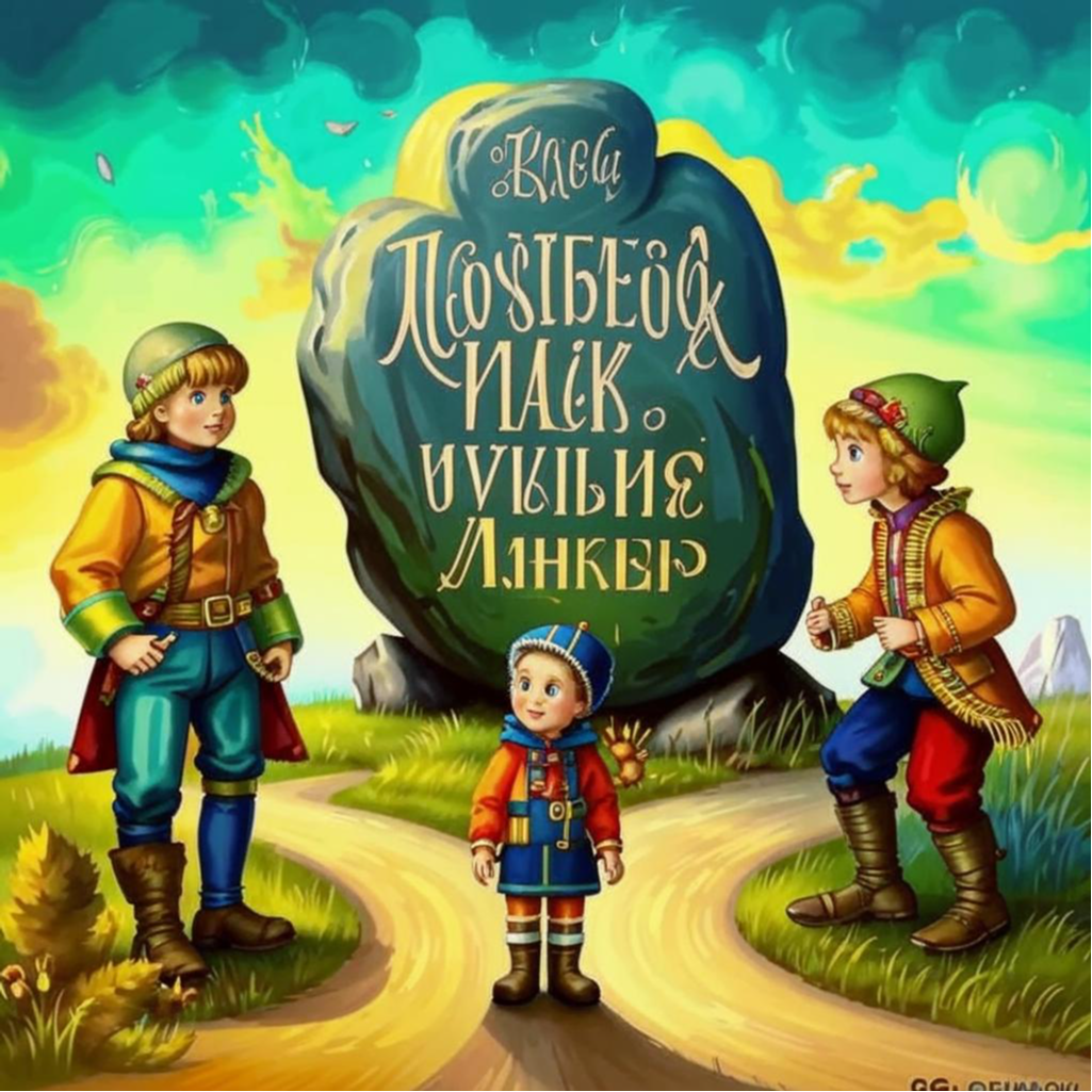 Детская сказка на ночь, о трёх братьев и их приключениях.