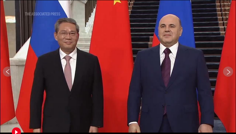 Путин встречается с премьер-министром Китая Ли на фоне углубления отношений между Москвой и Пекином