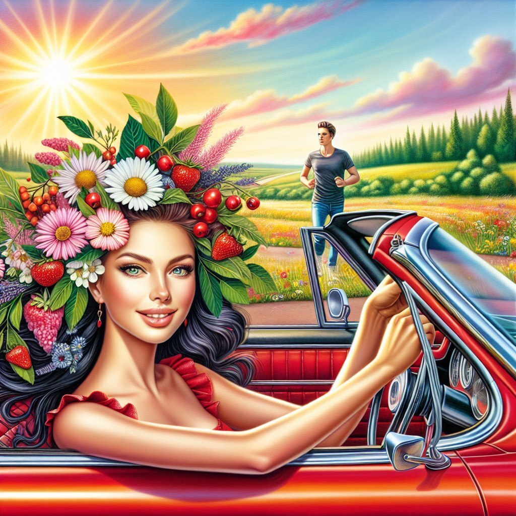 За кабриолетом Ягодного Лета...