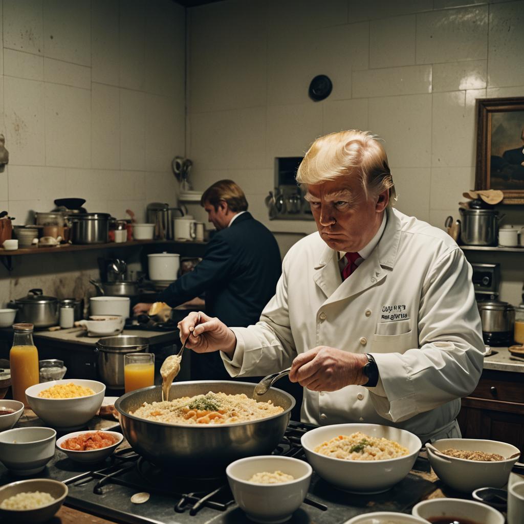 Рассказ Как Трамп варил гречневую кашу