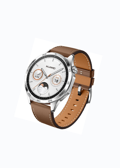 Элегантный союз технологий и моды: HUAWEI Watch GT4 46mm Phoinix Brown.