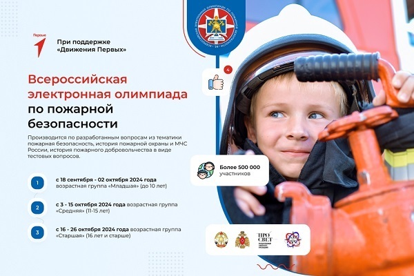 Кто в сказке Самуила Маршака "Кошкин дом" помогал тушить пожар? И другие вопросы олимпиады по пожарной безопасности от ВДПО.
