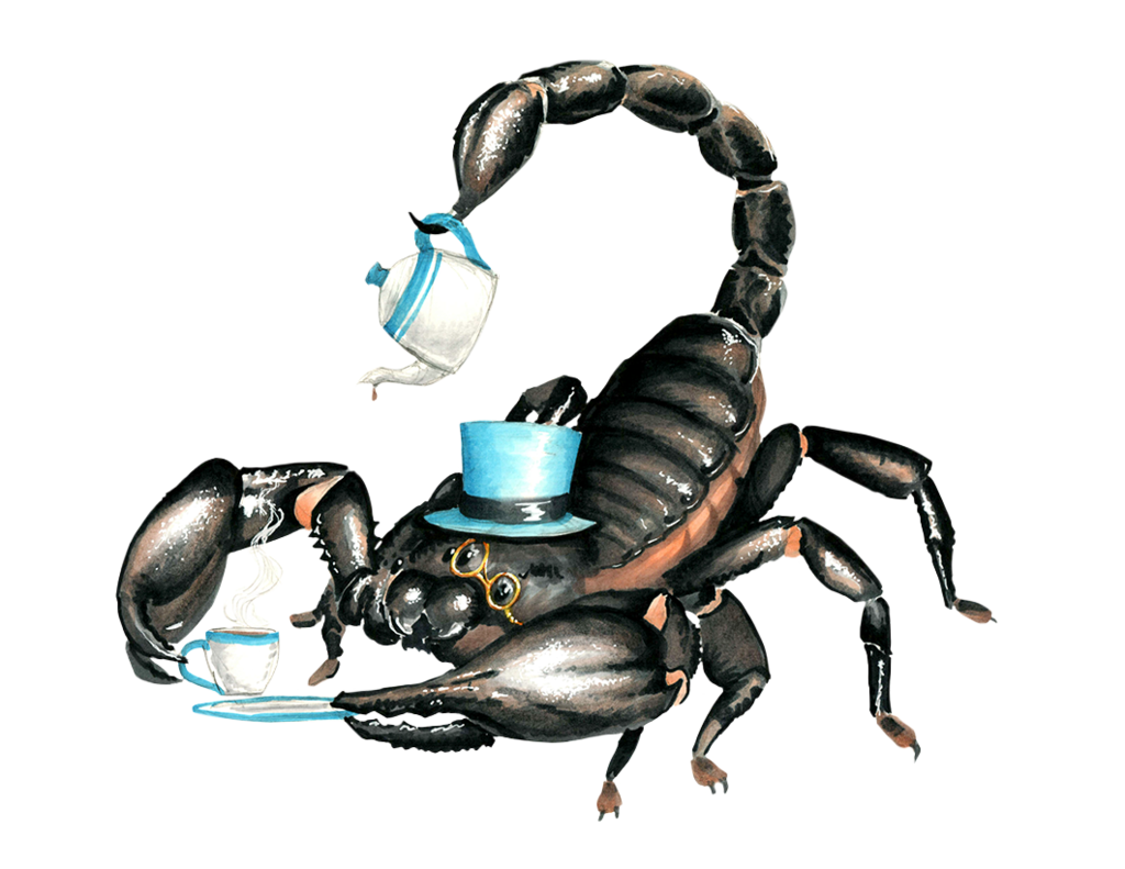 Алкоголь и скорпионы: как капля спирта сводит хищника с ума.