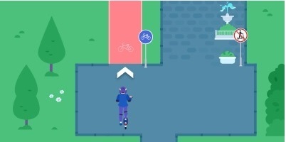 На электросамокате как получить 10 баллов в олимпиаде учи.ру Безопасные дороги