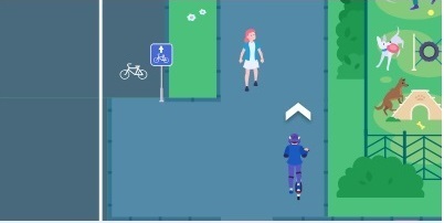 На электросамокате как получить 10 баллов в олимпиаде учи.ру Безопасные дороги