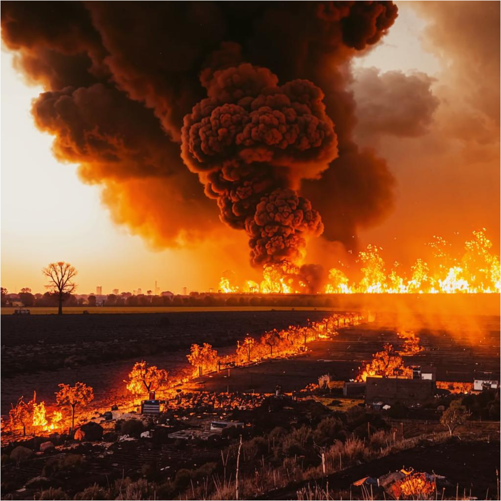 🔥⚡🔥Пытаются максимально навредить населению. Алаудинов рассказал, зачем ВСУ выжигают поля в Курской области🔥