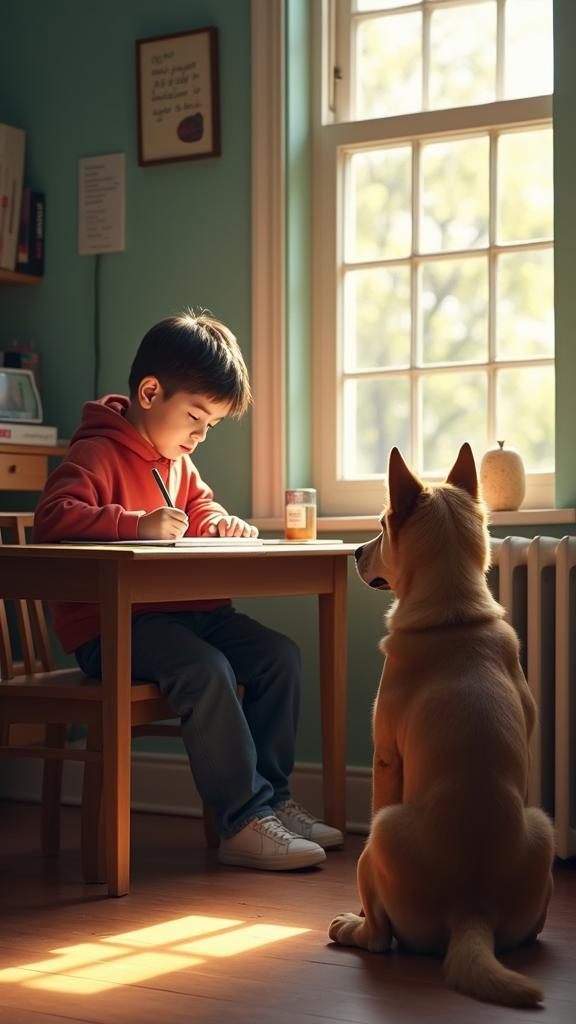 Мохнатое фиаско: Когда моя собака съела мою домашнюю работу