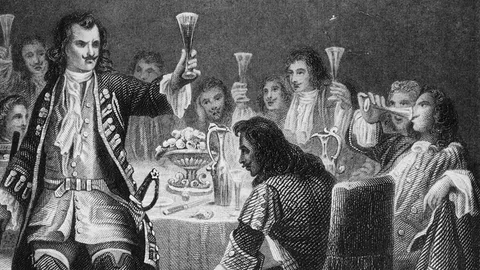 Петр I и его «штрафная рюмка»: необычная традиция русского императора.