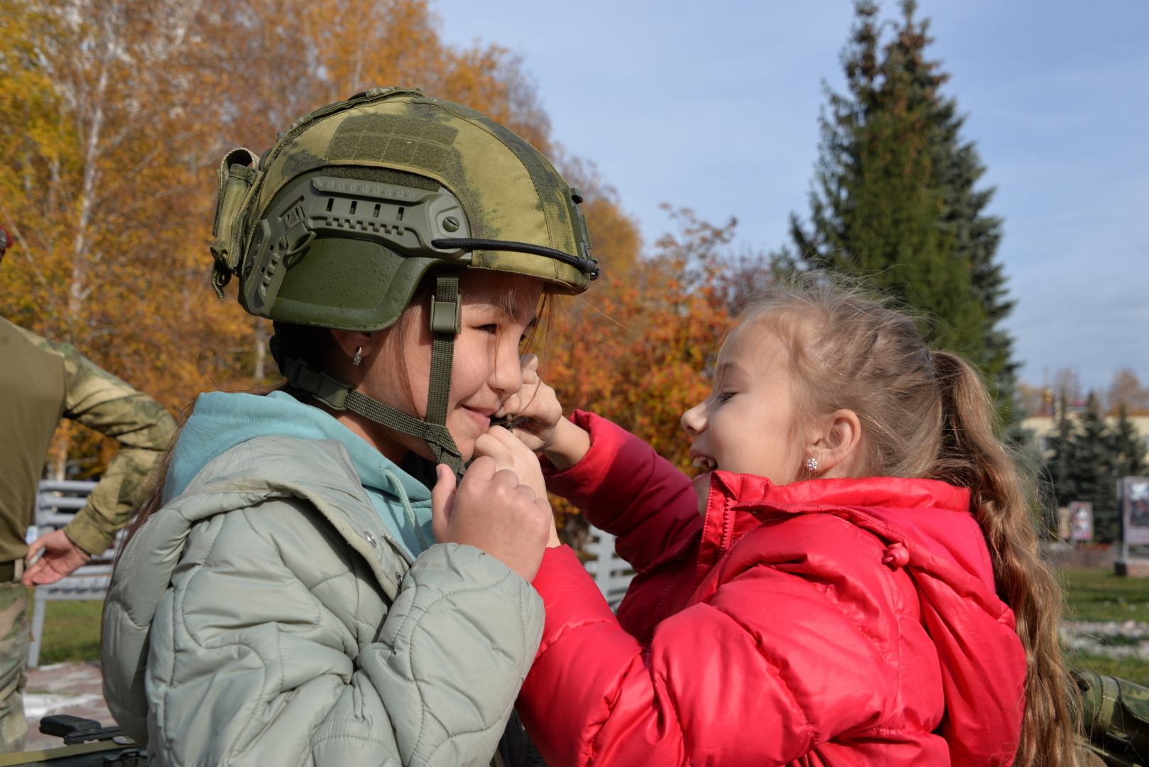 Военнослужащие отряда специального назначение им.М. Шаймуратова провели урок мужества для уфимских школьников