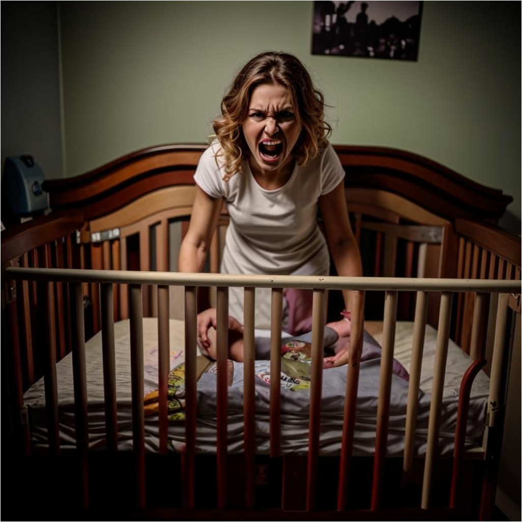 За что? Мамаша ногами избила своего 11-месячного сына