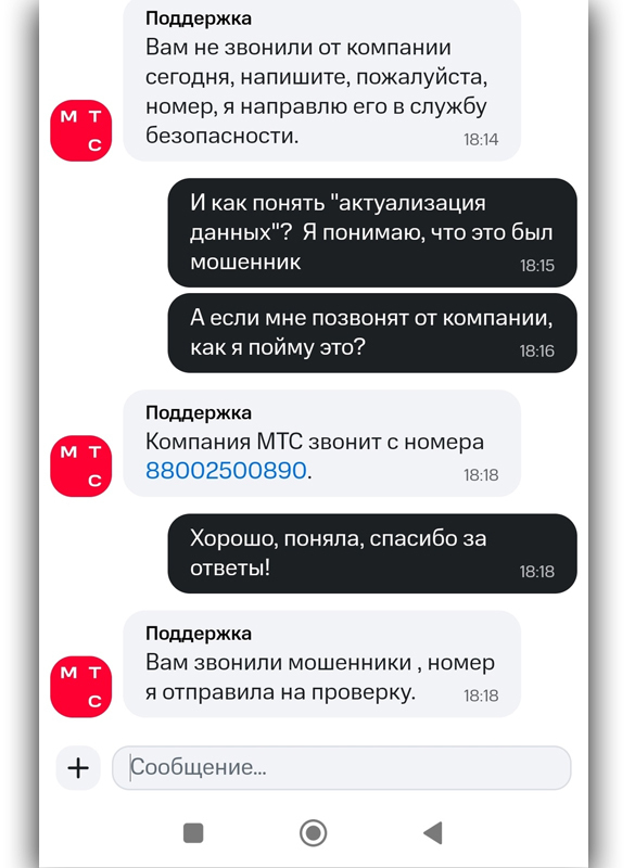 Телефонные мошенники просят актуализировать данные, используя 303 Федеральный закон от 8 августа 2024 г.