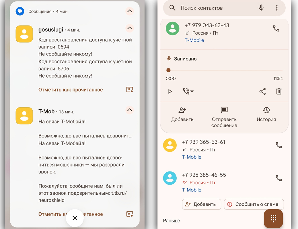 Телефонные мошенники просят актуализировать данные, используя 303 Федеральный закон от 8 августа 2024 г.