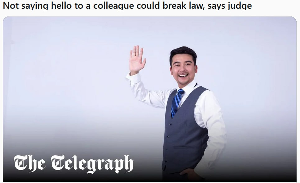 Британка отсудила компенсацию за молчание начальника: когда отсутствие приветствия обошлось дорого