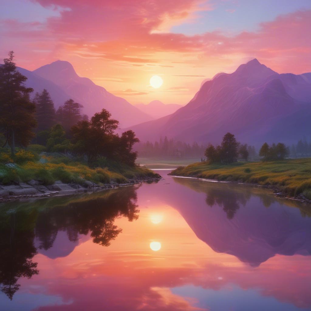 Убежал рассвет за речку