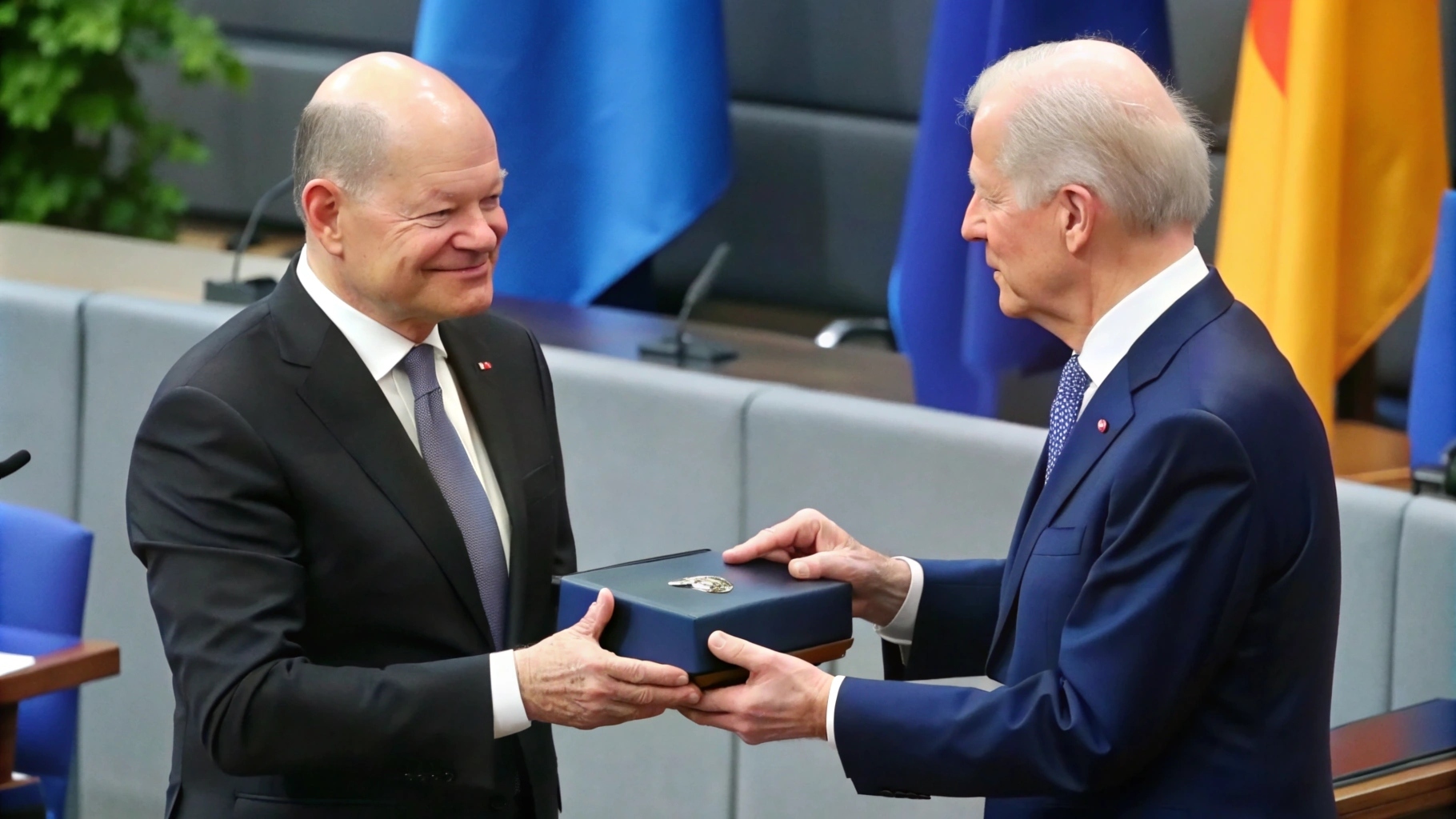 Президент США Джо Байден получил высший немецкий орден «За заслуги».