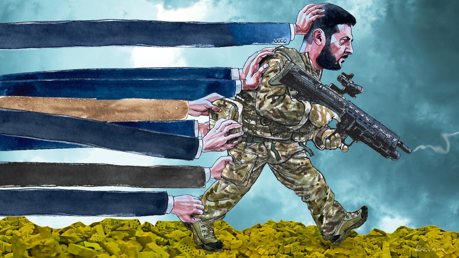 Правительство Украины разрешило отменять брони критически важных предприятий. На Украине хотят мобилизовать миллион человек