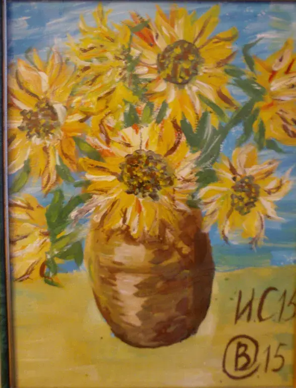 🎨🎨🎨Вернисаж от Валентины: У каждого художника должны быть свои подсолнухи. И у меня есть