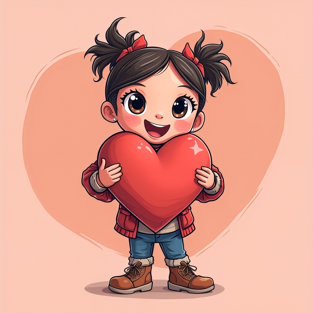 "Воспитывая будущее: как любовь и поддержка формируют счастливую дочь"