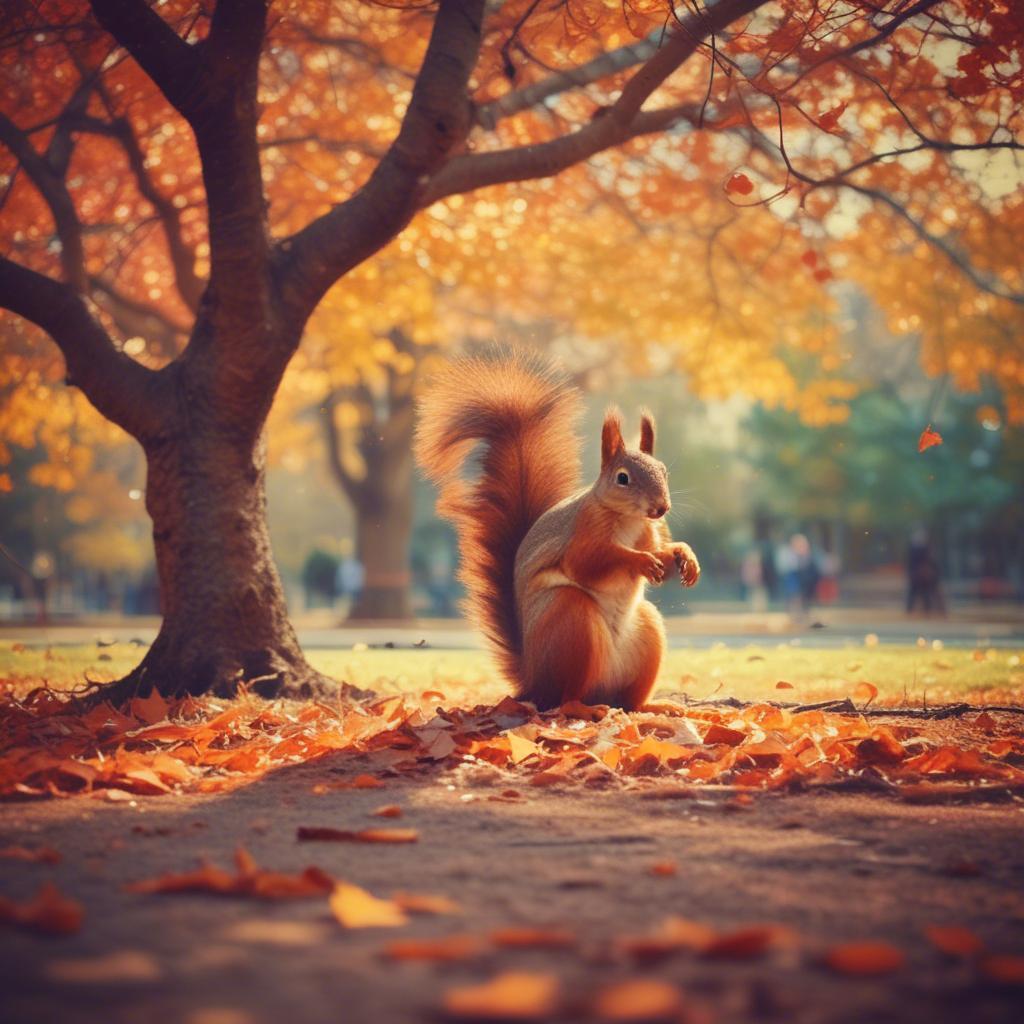 В города приходит осень