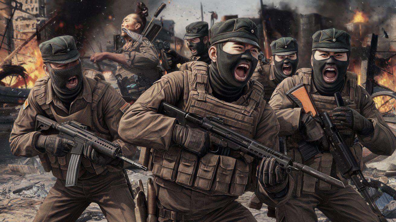 И снова маленькая страна в конце Азии должна помочь большой России