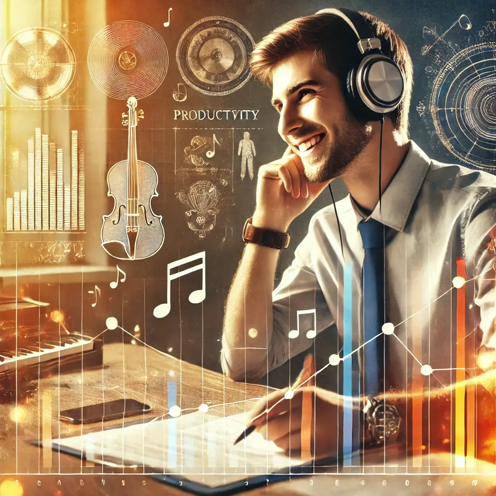 "Как музыка влияет на наше настроение и продуктивность на работе"