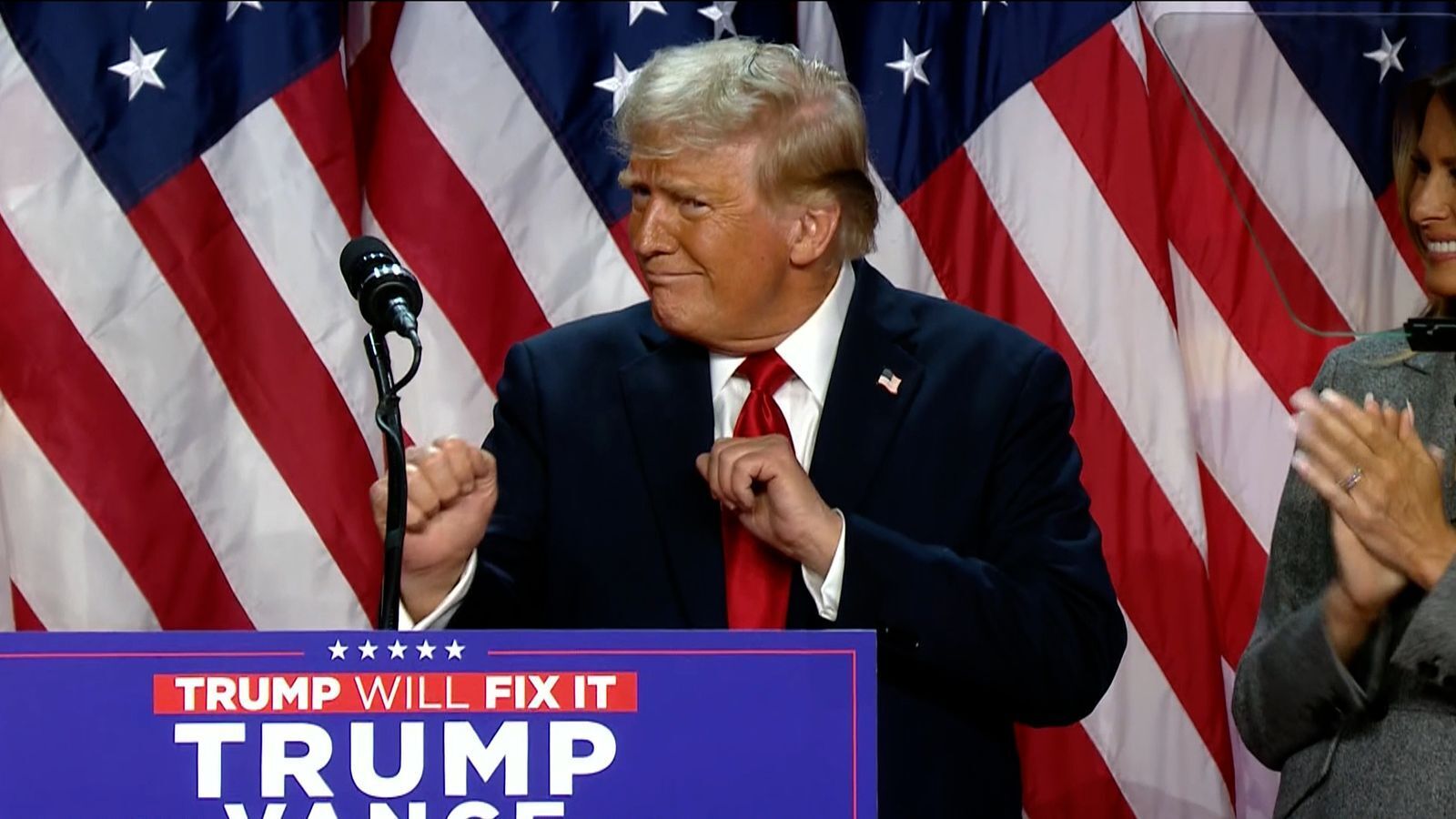 Поздравление Зеленского Трампа с победой на выборах