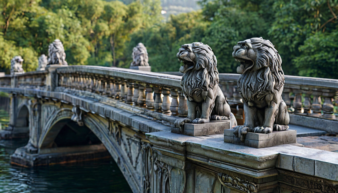 Мифические существа Санкт-Петербурга на страже города