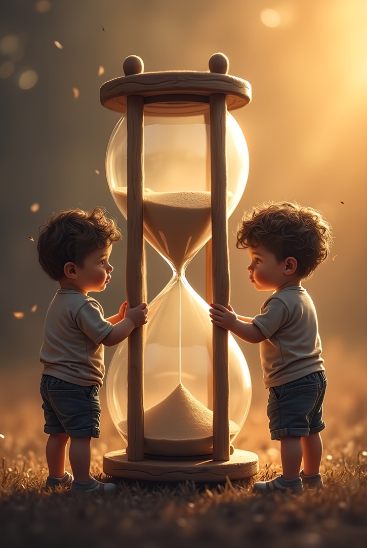 "Время для откровений: как песочные часы помогают услышать сердце ребёнка."