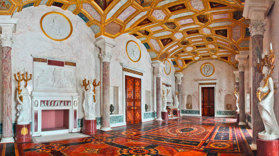 Агатовые комнаты, подобные Олимпу