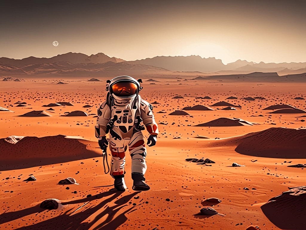 Марсианский день длится 24 часа и 39 минут.