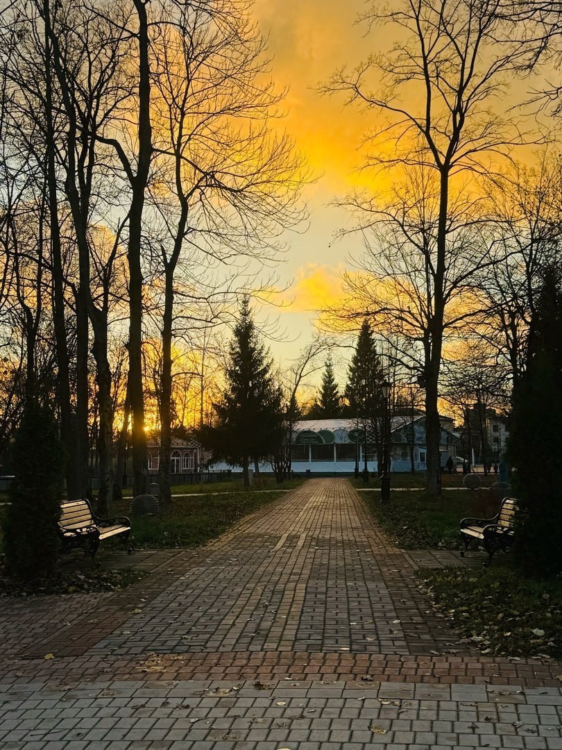 Прогулка по прекрасному Соляному саду в Череповце, Вологодская область