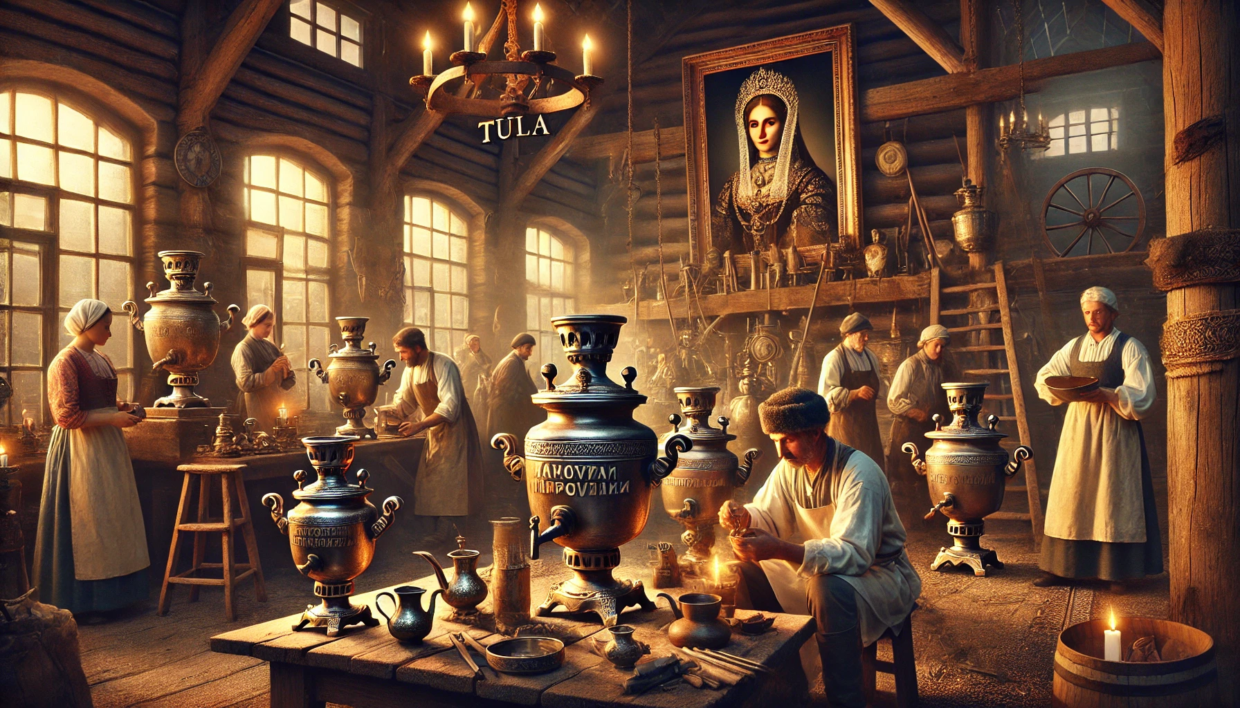 Символ нации. Тула и самовар.