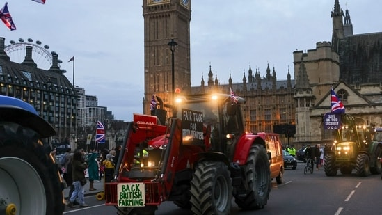 Британские фермеры протестуют против нового налога на наследство