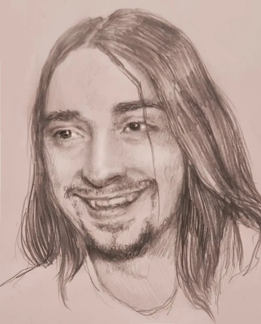 Как мне подарили портрет одного из самых любимых мною музыкантов: мечты юности должны сбываться! Авторский материл