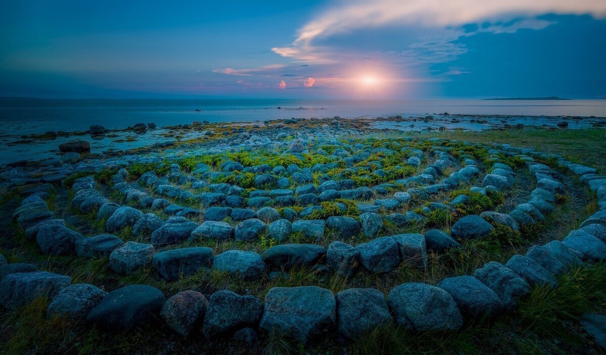 Загадки каменных кругов: Саамские лабиринты Карелии