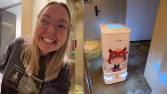 Неожиданный подарок от будущего: как австралийский блогер получил еду от робота