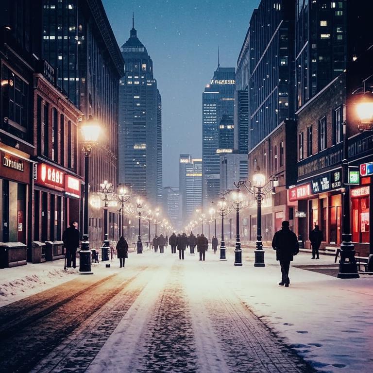 Зимние метаморфозы: от снега до оттепели.