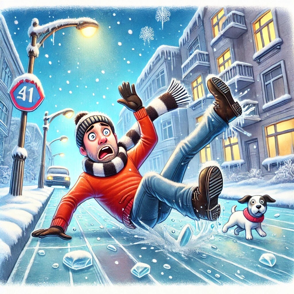 Как пережить зиму и не встретиться с землей: советы против скользких ситуаций