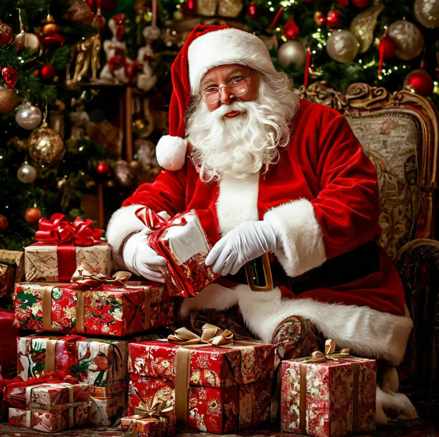 Что взрослые просят у Деда Мороза?