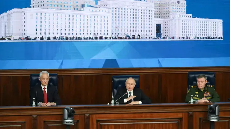 Потери ВСУ около 1 млн солдат. Главные заявления Путина и Белоусова на расширенной коллегии МО России