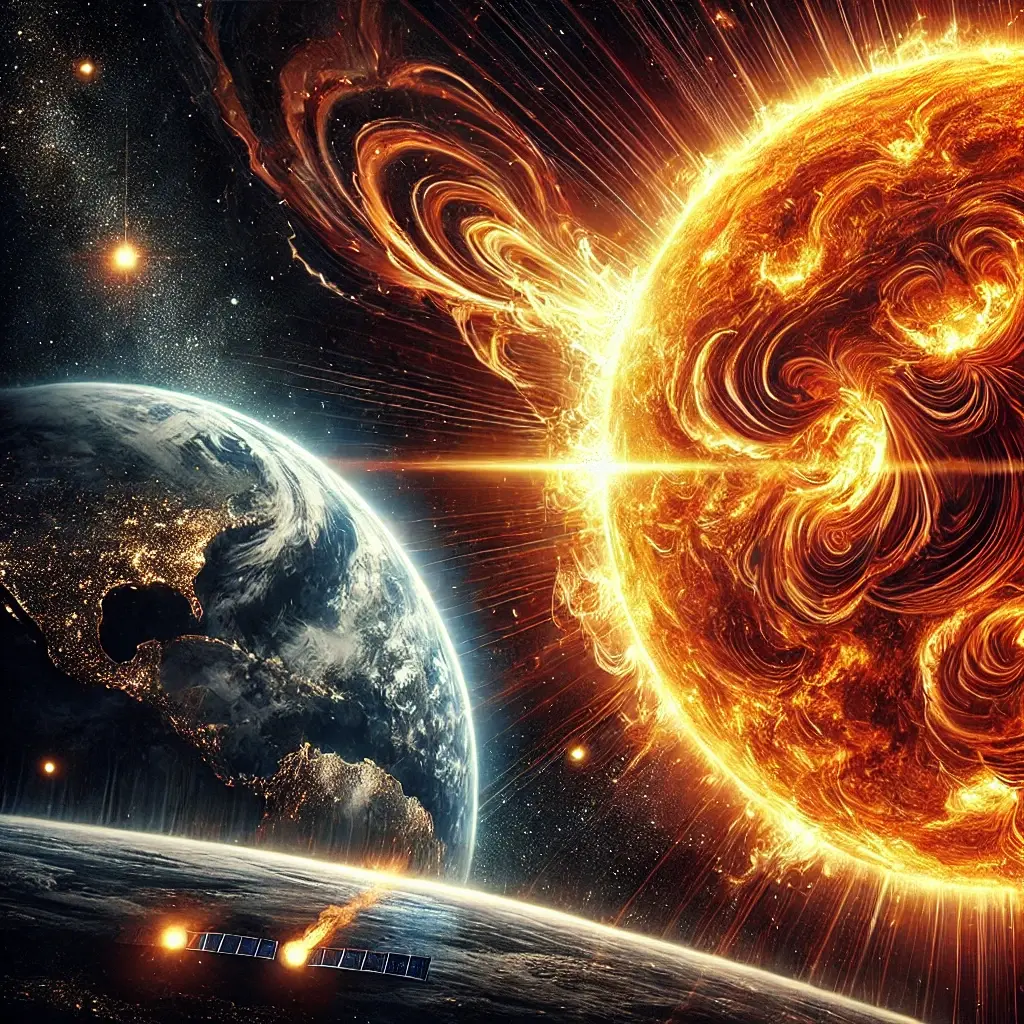 Солнечный шок: как вспышка может «отключить» Землю