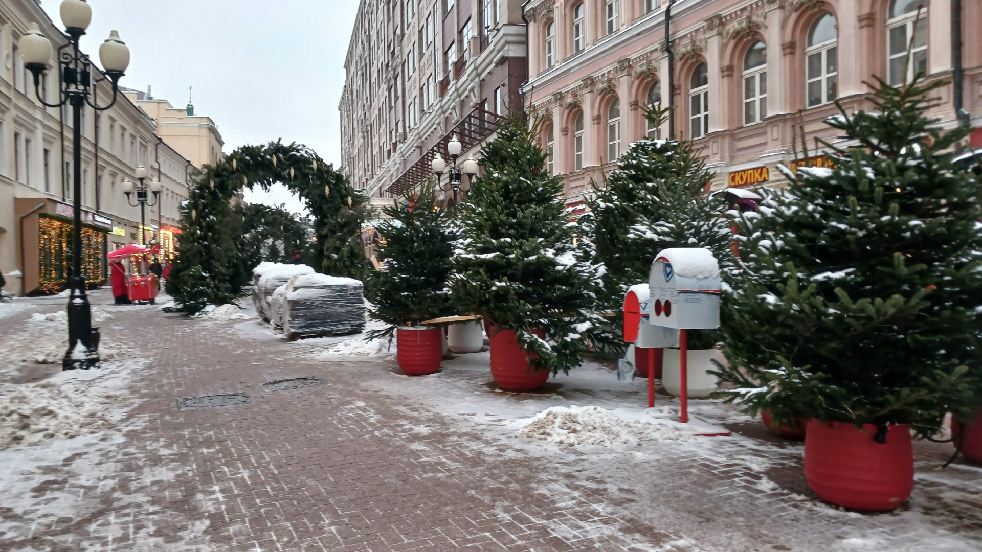 Прогулка по новогодней Москве