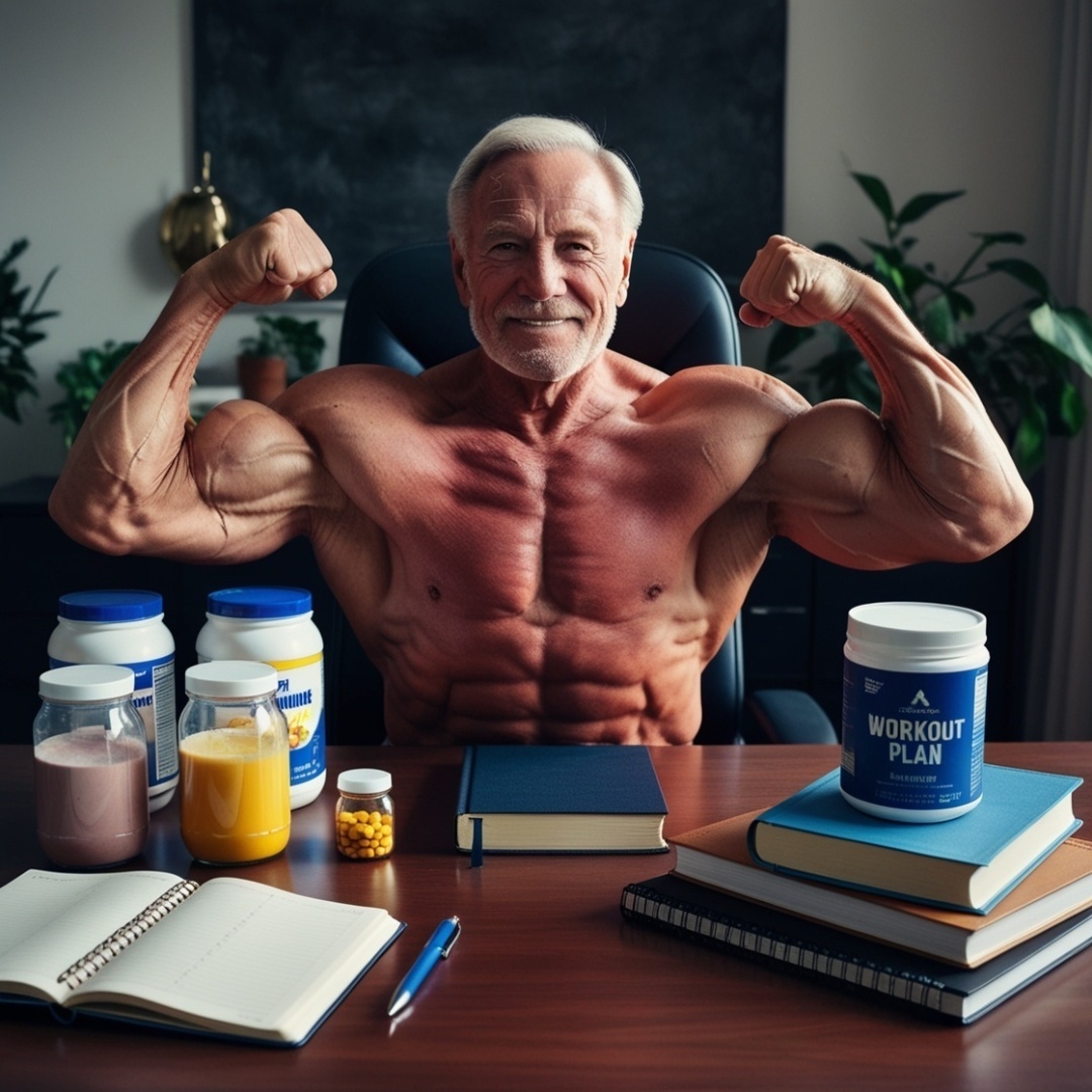 В 84 года у него пресс как у 30-летнего!