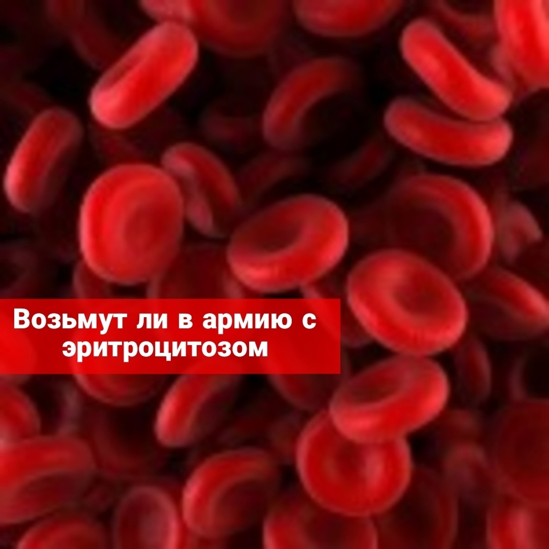 Возьмут ли в армию с эритроцитозом