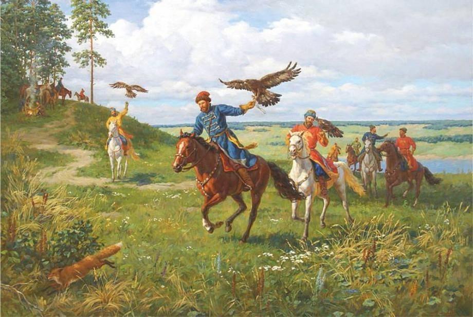 Сокол на Руси. Символ Почета и Роскоши.