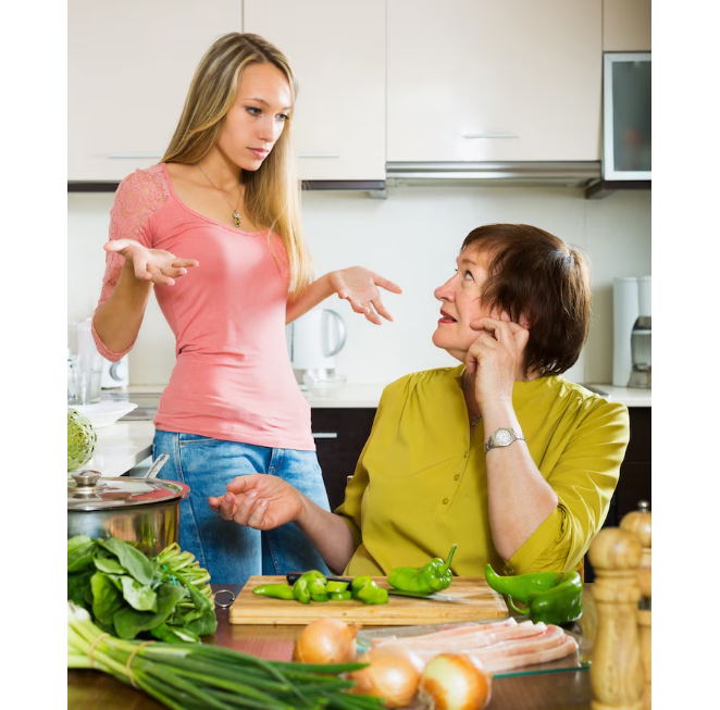 Две матери, две дочери и бабушка со внучкой. Нет у них мира в квартире. Идет судебная война