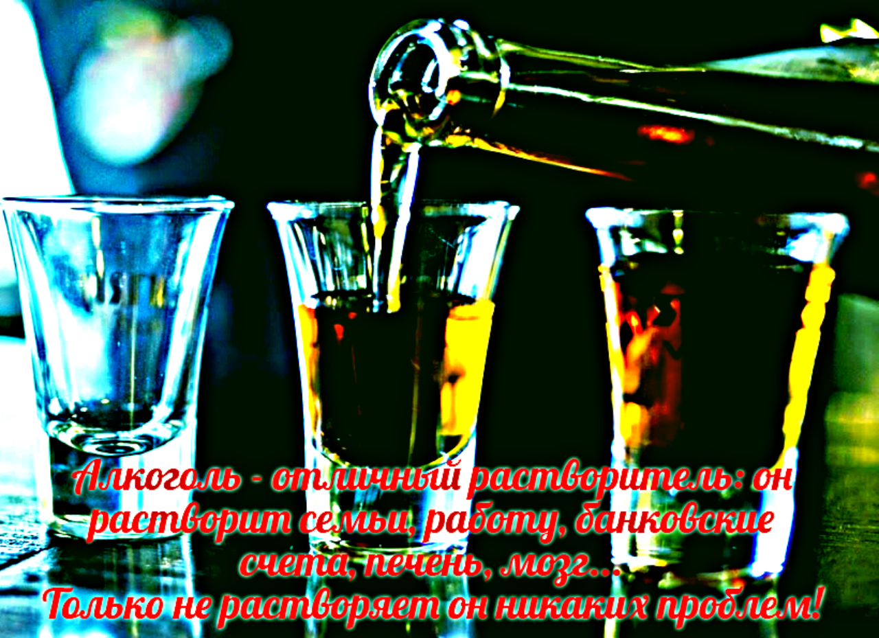 С поддержкой друга "зеленого змия" - вместе от развода до ДТП