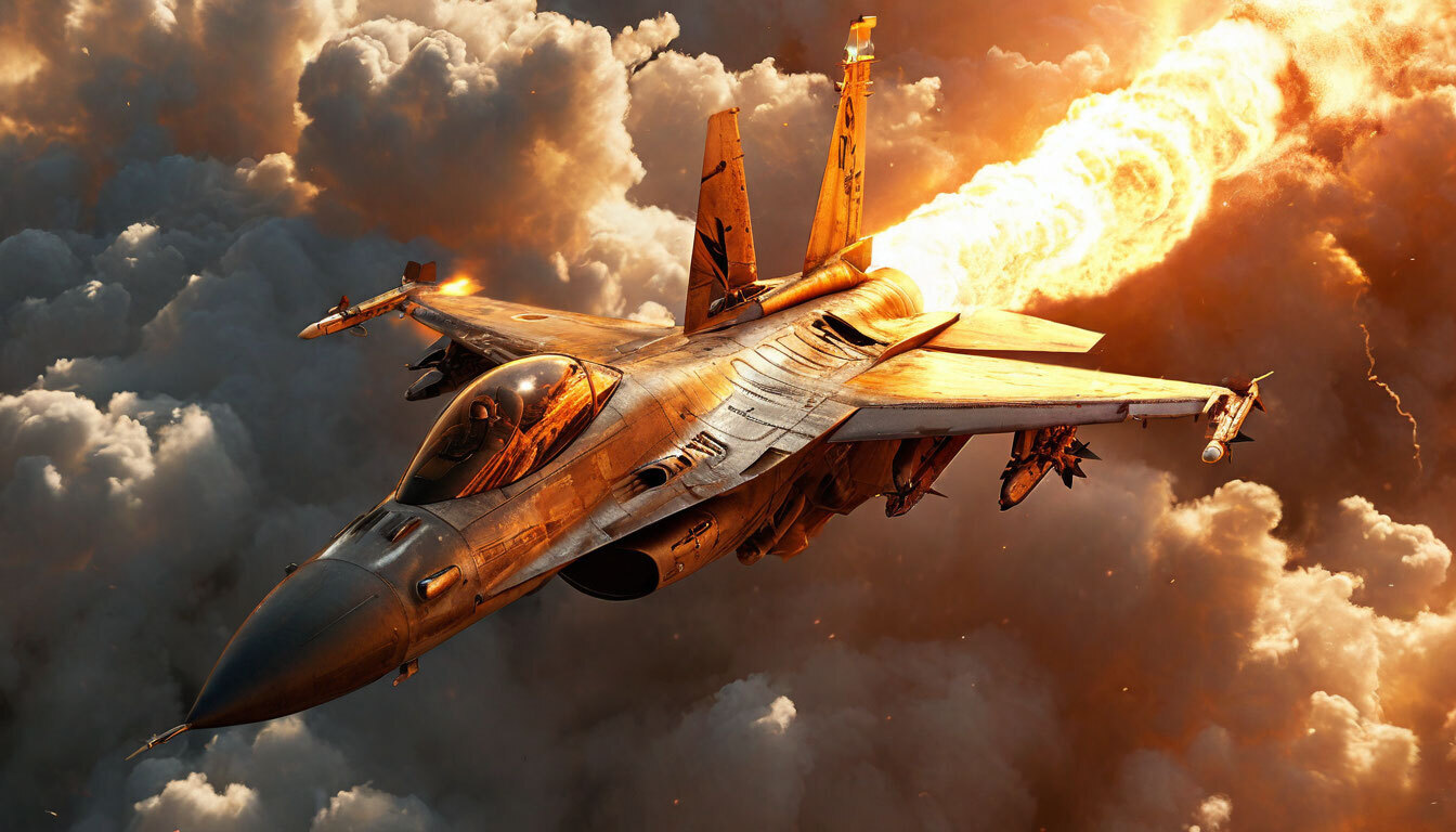 Первый пошёл: американский F-16 сбит в Запорожский области