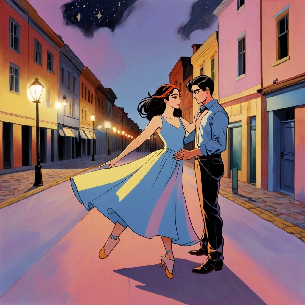 Путешествие любви от волшебства под лунным светом до смелости следовать за мечтой. Как любовь и мечты соперничают под звездами.